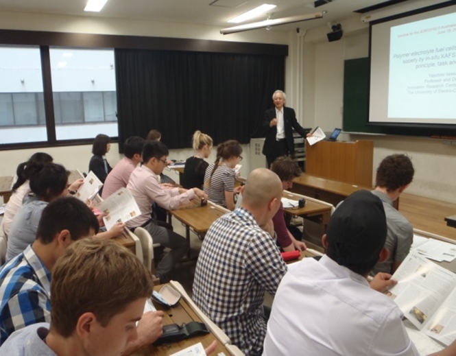 Lecture to Australian Univ. students
