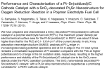 Pt-Sn/C catalyst abstract